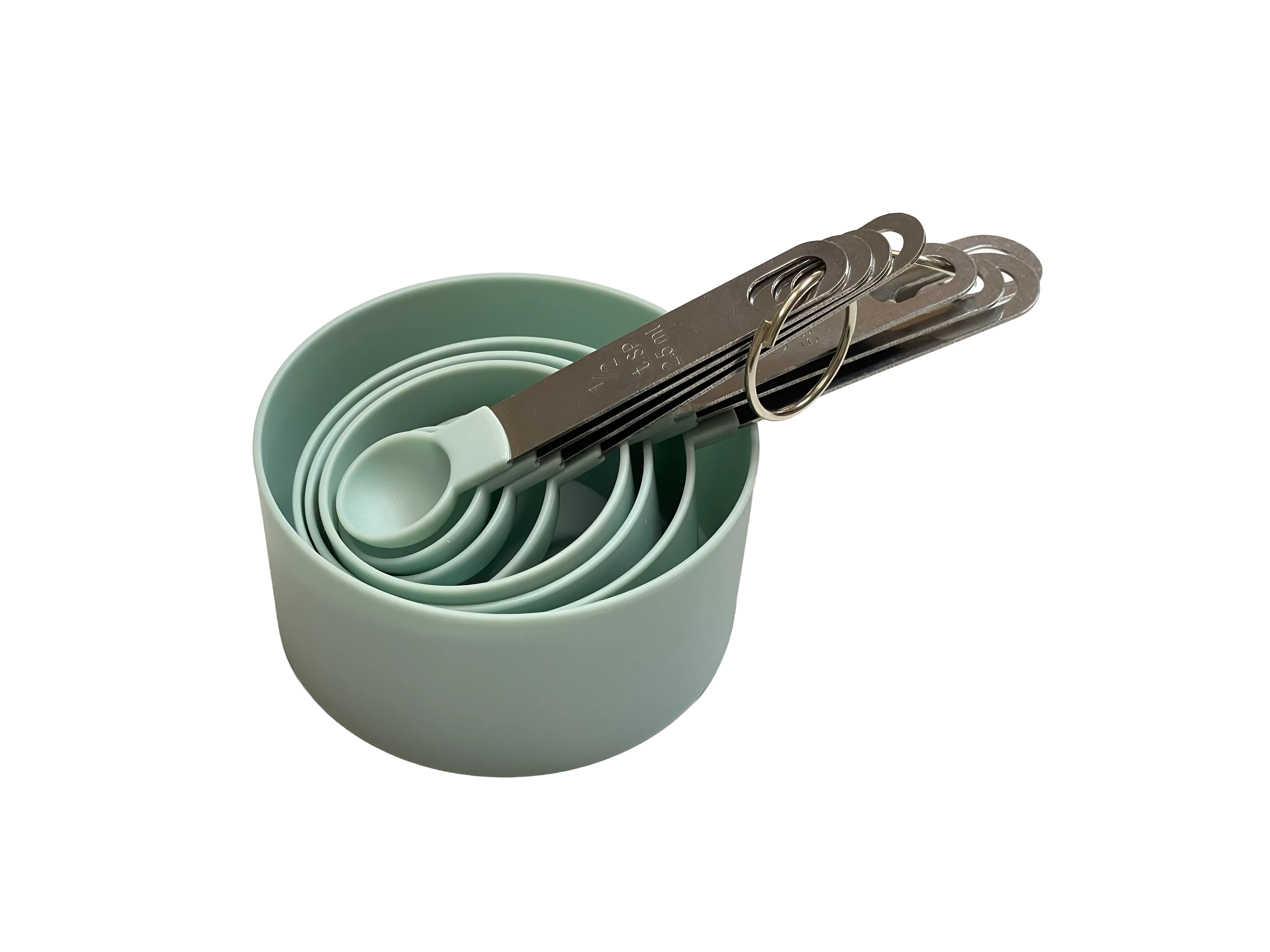 Juego de cucharas de acero inoxidable