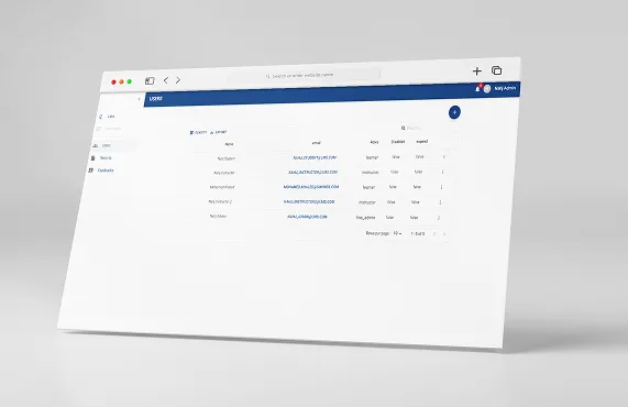 Teacher with students